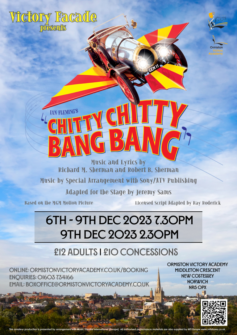 Ormiston Victory Academy - Chitty Chitty Bang Bang!