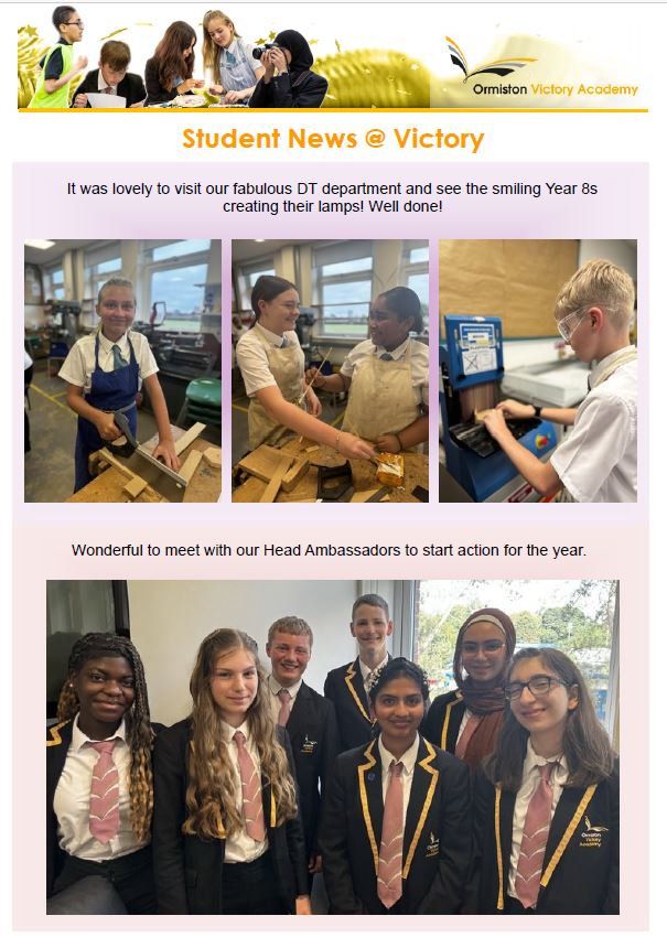 Newsletter for Families - 13th September 2024