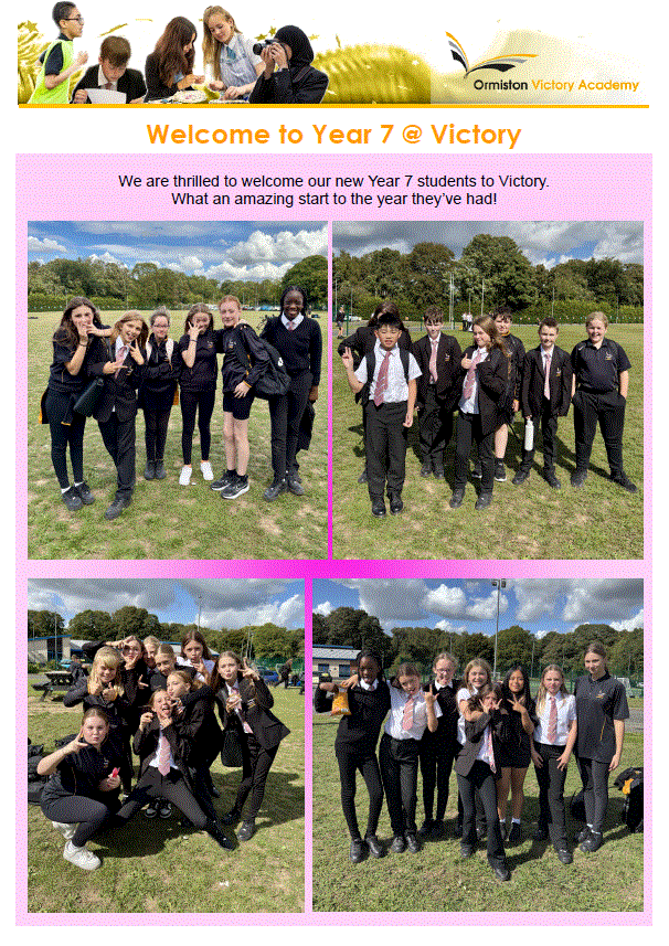 Newsletter for Families - 12th September 2025