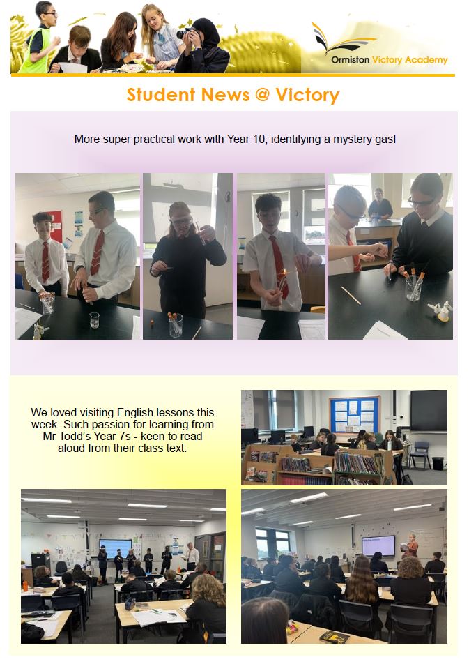 Newsletter for Families - 10th October 2025