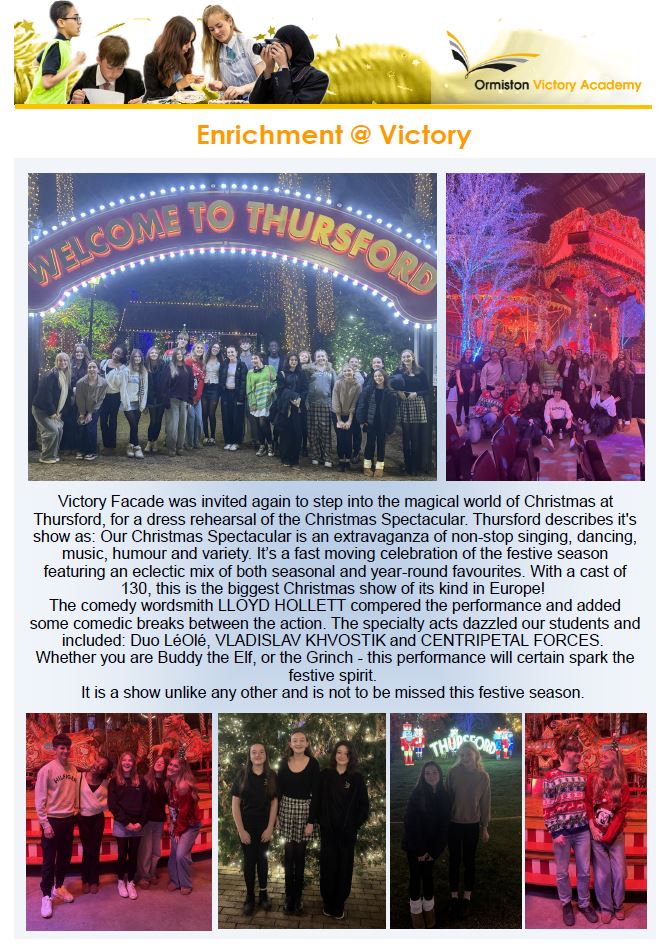 Newsletter for Families - 14th November 2025