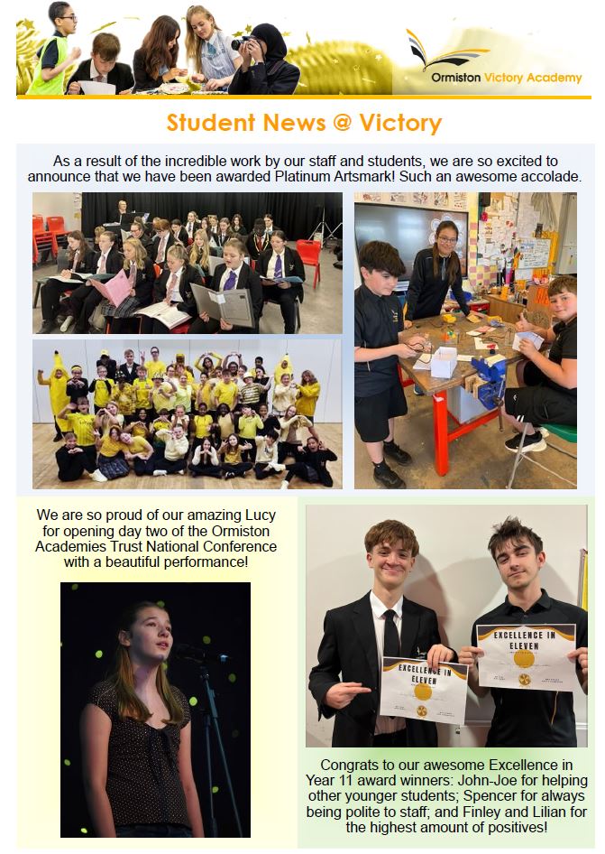 Newsletter for Families - 28th November 2025